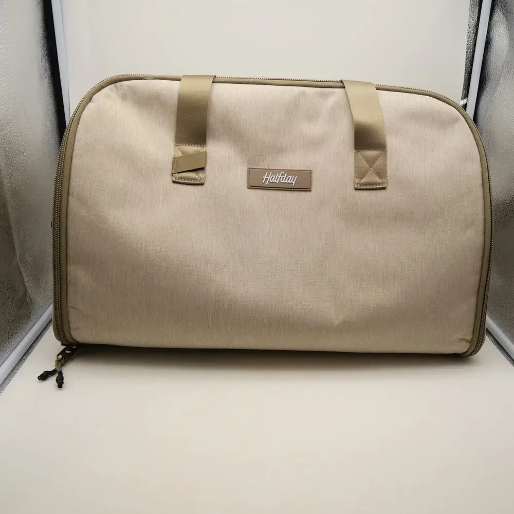 Halfday Garment Duffel Weekender Convertible Bag 40L Stone Gray NEW